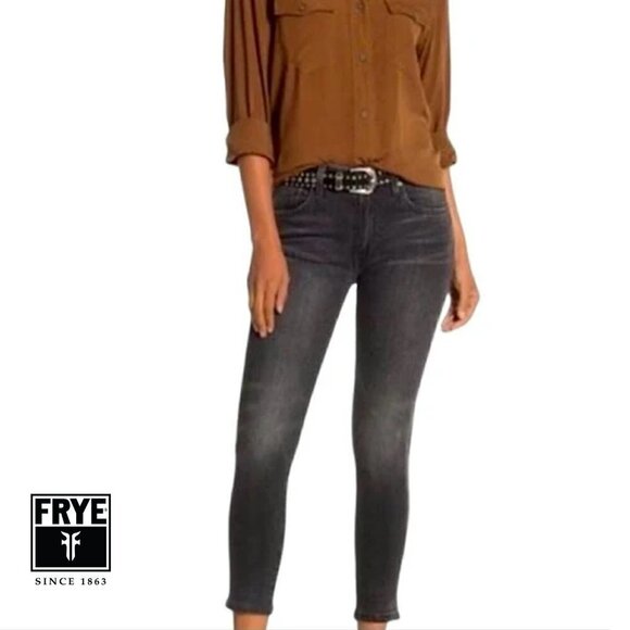 NWT FRYE Sienna Mid Rise Ankle Skinny Jeans - Picture 1 of 7